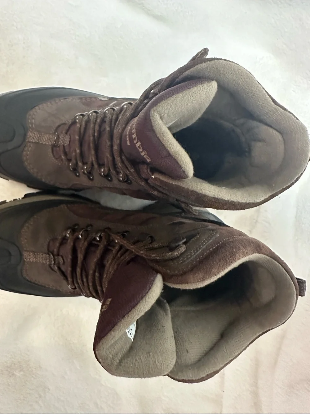 Columbia Brown and Black Men's Waterproof Hiking Boots